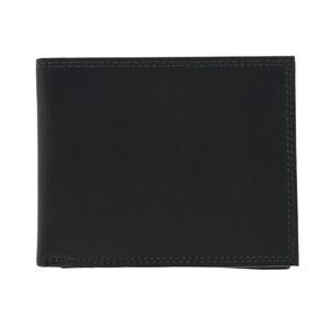 CTM Men's Pull Up Leather Bifold Wallet with Coin Pocket
